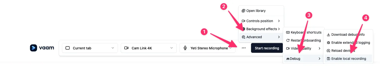 Closeup of manage extension dialog on Chrome